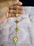 Gold Kolorful Klover Bracelet – 13mm