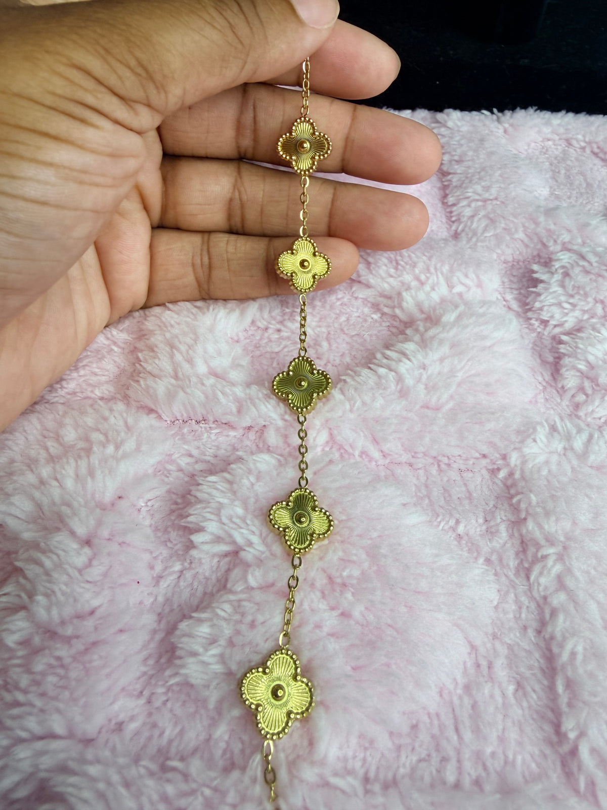 Gold Kolorful Klover Bracelet – 13mm