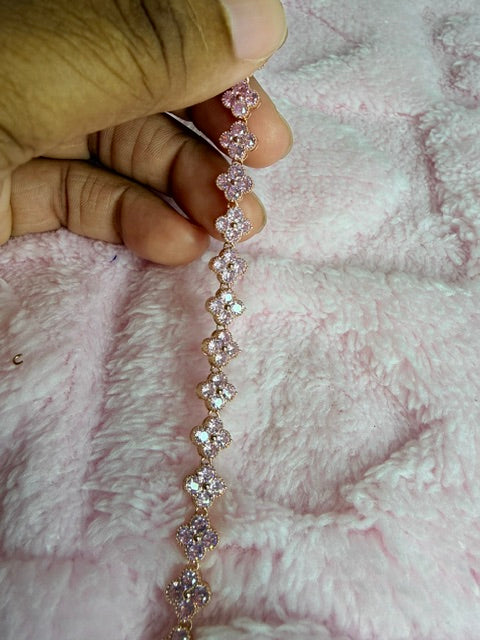 Bubble Gum Pink Kute Mini Kollection Bracelet – 6mm Rose Gold
