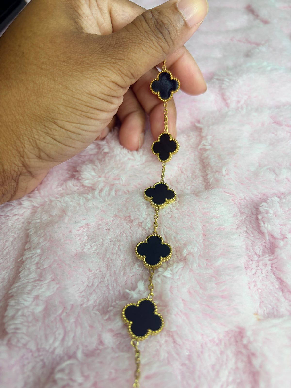 Black Kolorful Klover Bracelet – 15mm