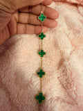 Emerald Green Kolorful Klover Bracelet – 13mm