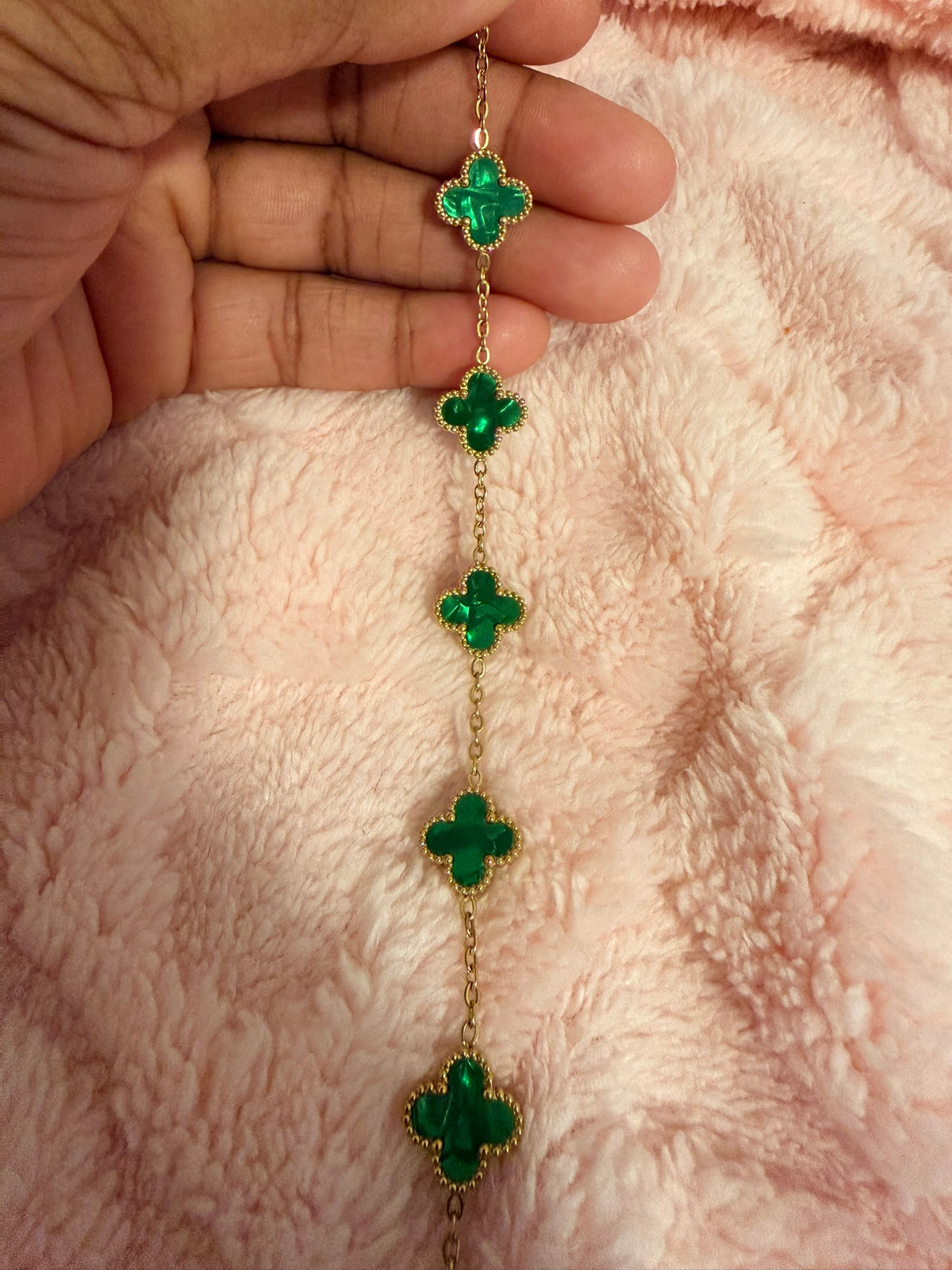 Emerald Green Kolorful Klover Bracelet – 13mm