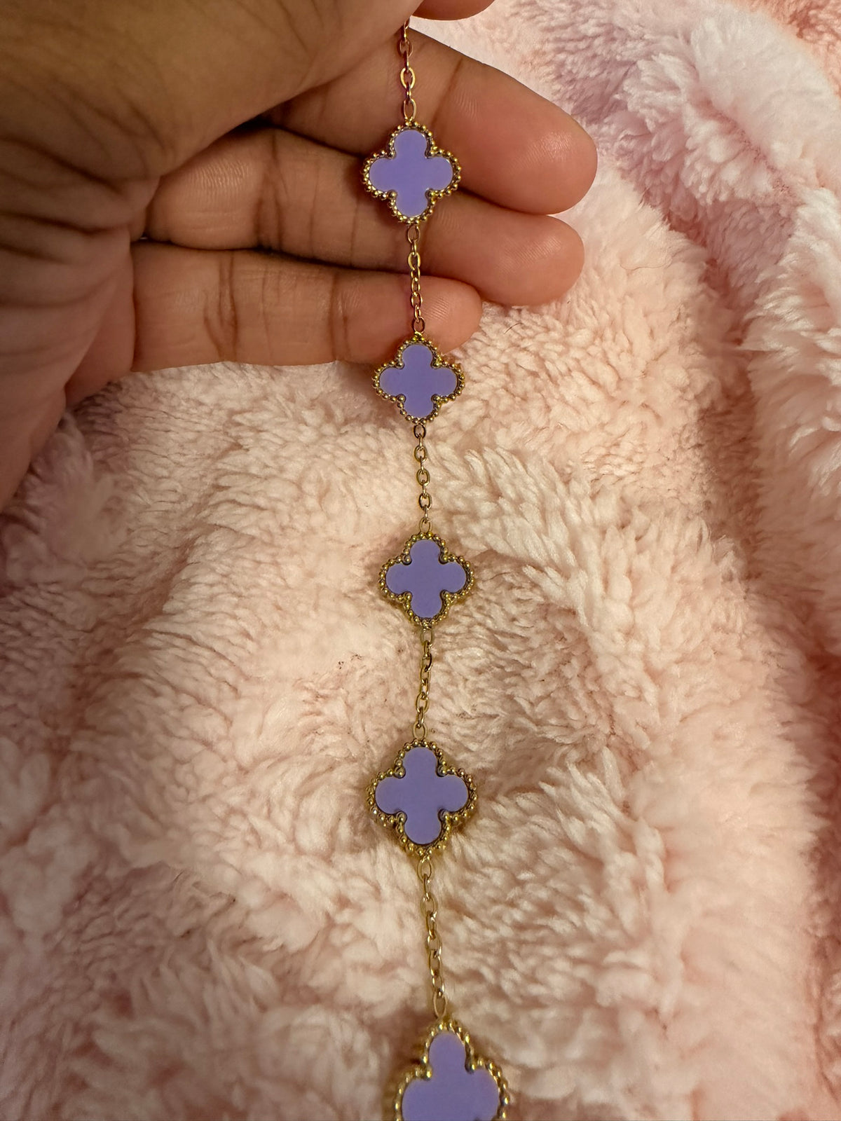 Lavender Kolorful Klover Bracelet – 13mm