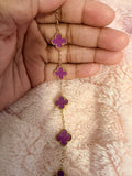 Amethyst Purple Kolorful Klover Bracelet – 13mm