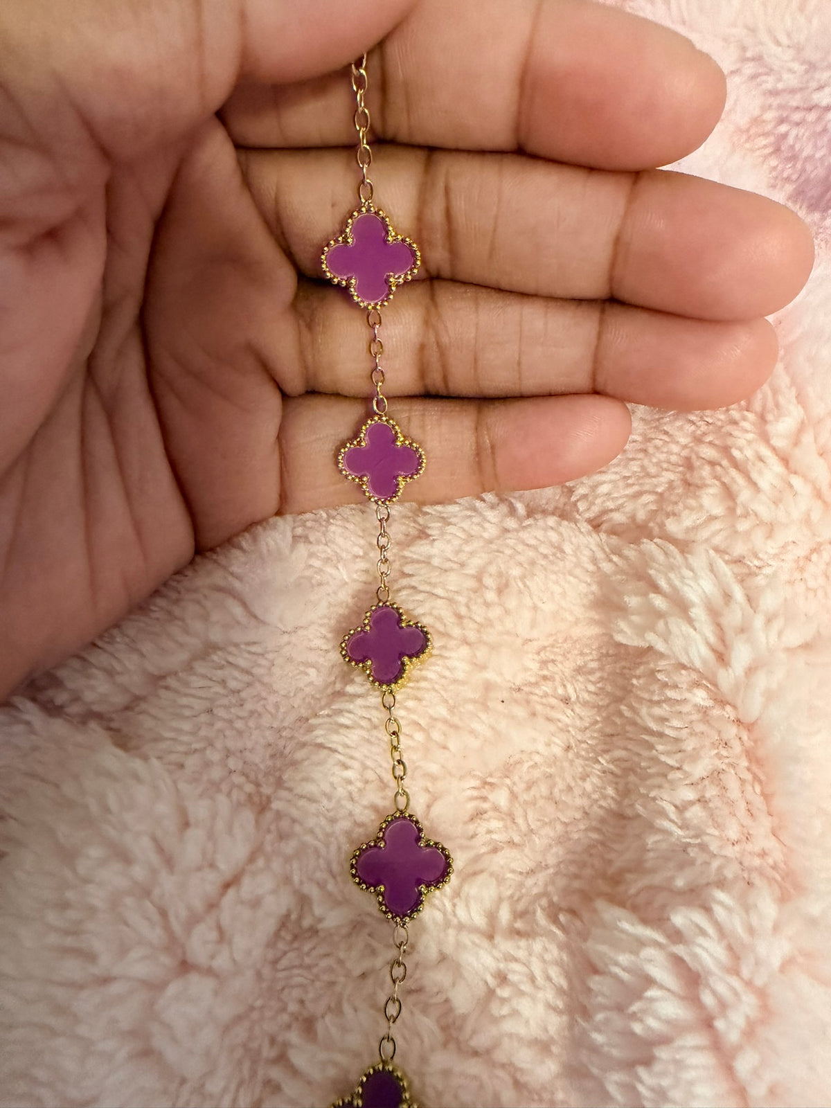 Amethyst Purple Kolorful Klover Bracelet – 13mm