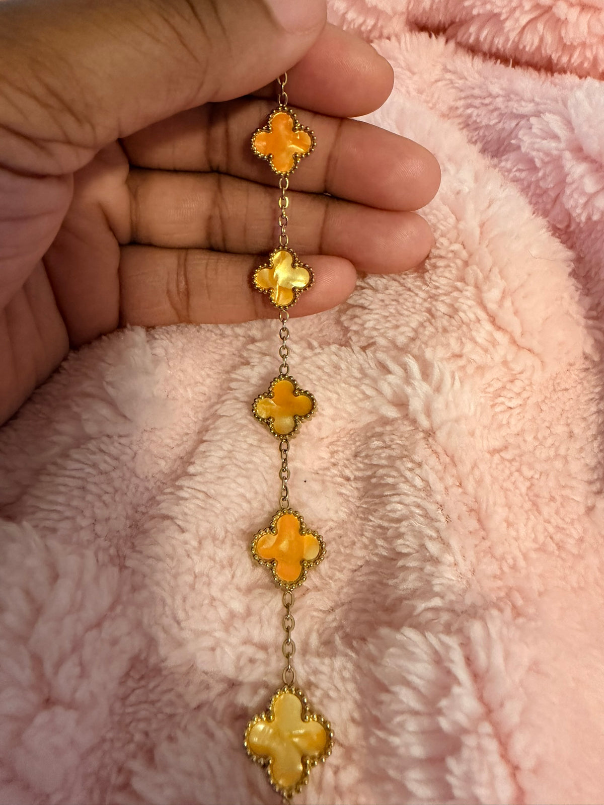 Marigold Yellow Kolorful Klover Bracelet – 13mm