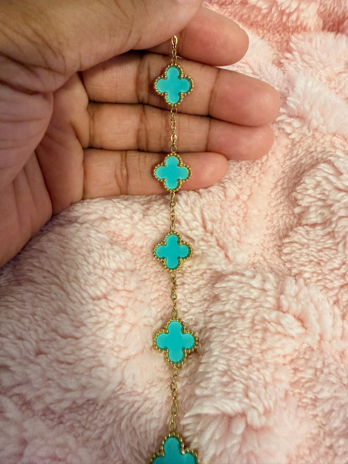 Turquoise Kolorful Klover Bracelet – 13mm