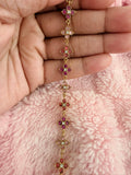 Berry Pink Kaleidoscope Bracelet
