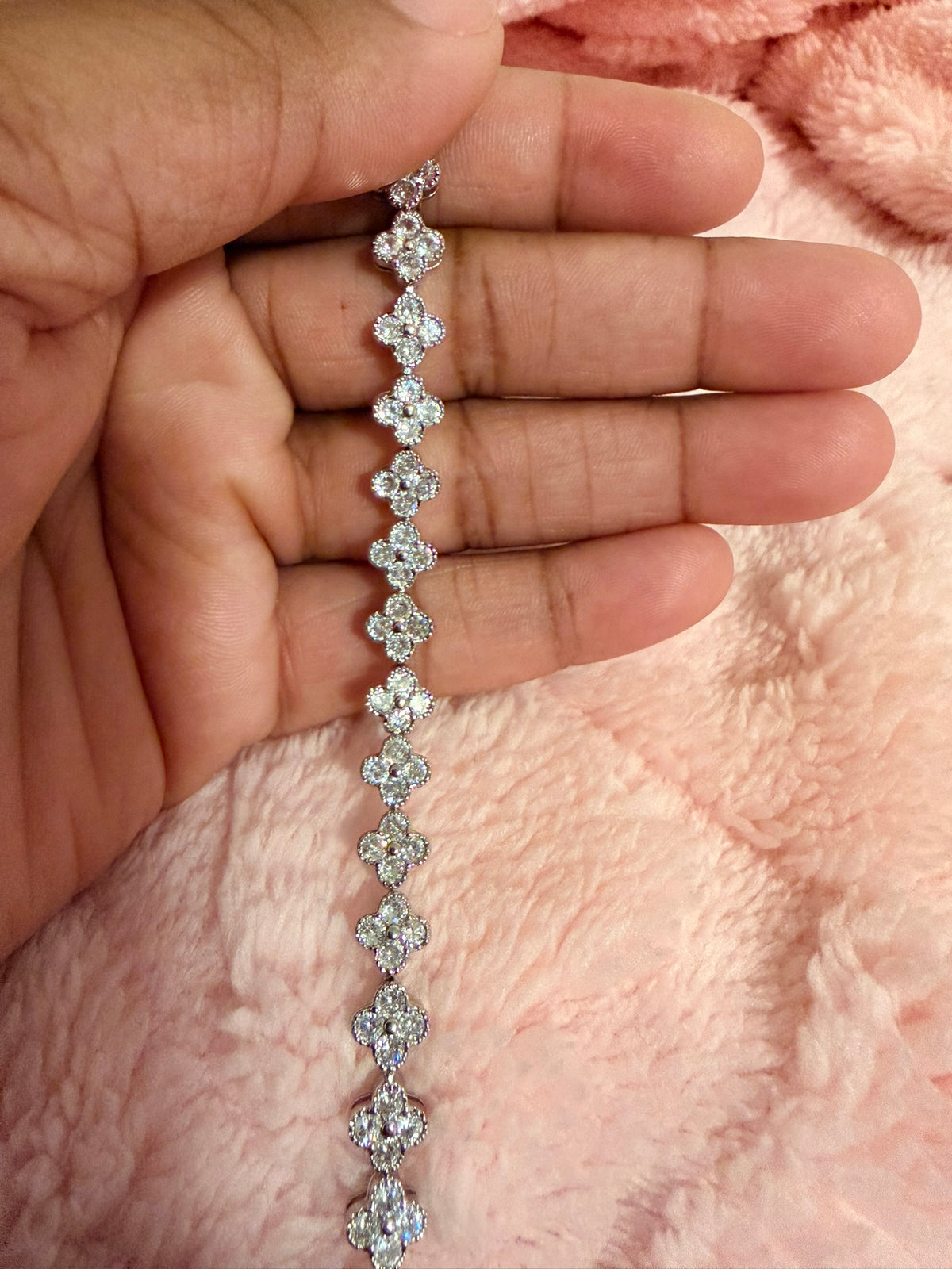 Clear Crystal Karat Bracelet