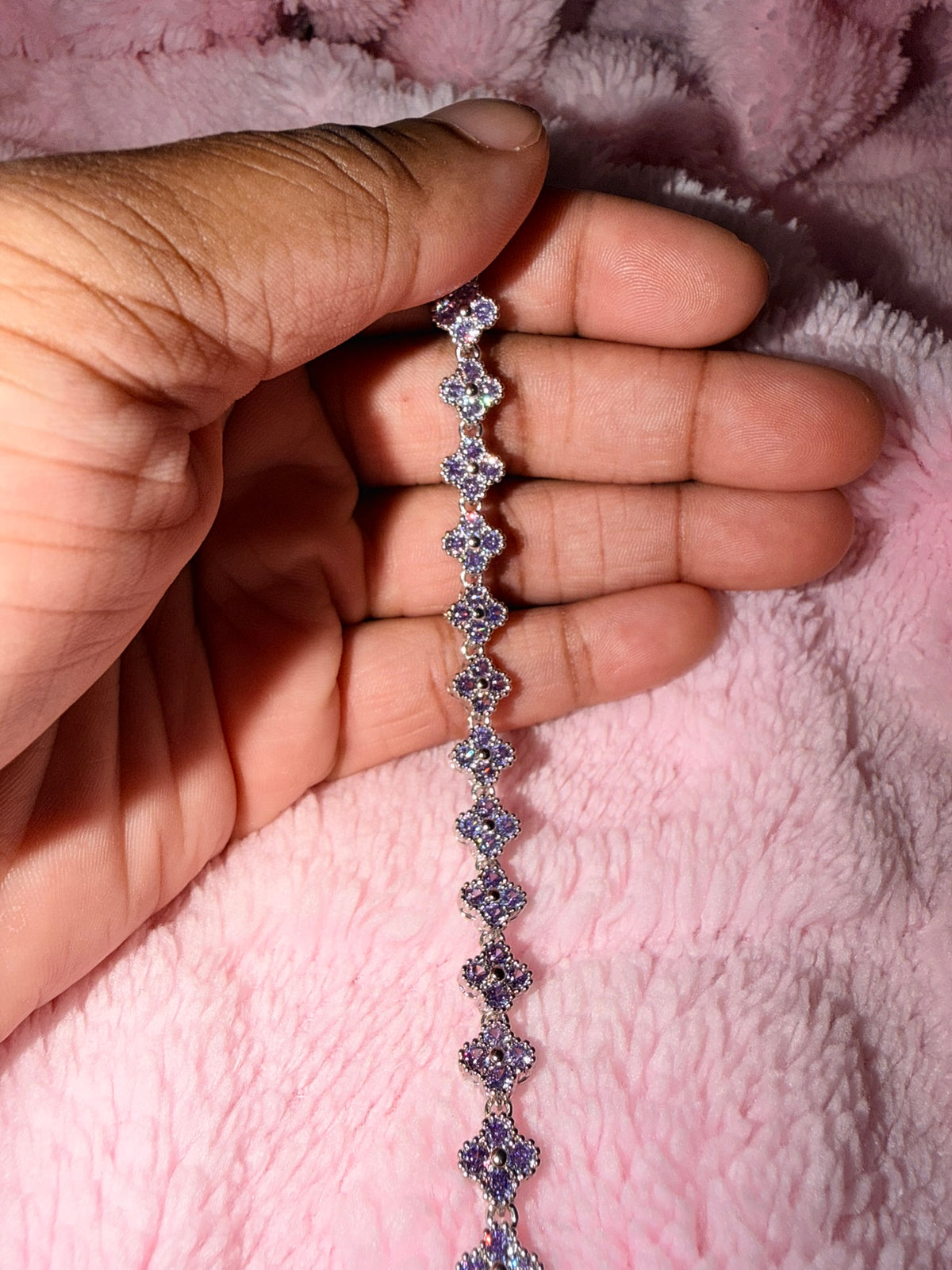 Lavender Silver Klassic Bracelet