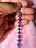 Navy Blue Karat Bracelet