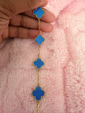Royal Blue Kolorful Klover Bracelet – 15mm