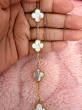 Pearlescent Pink Kolorful Klover Bracelet – 15mm