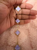 Lavender Kolorful Klover Bracelet – 15mm