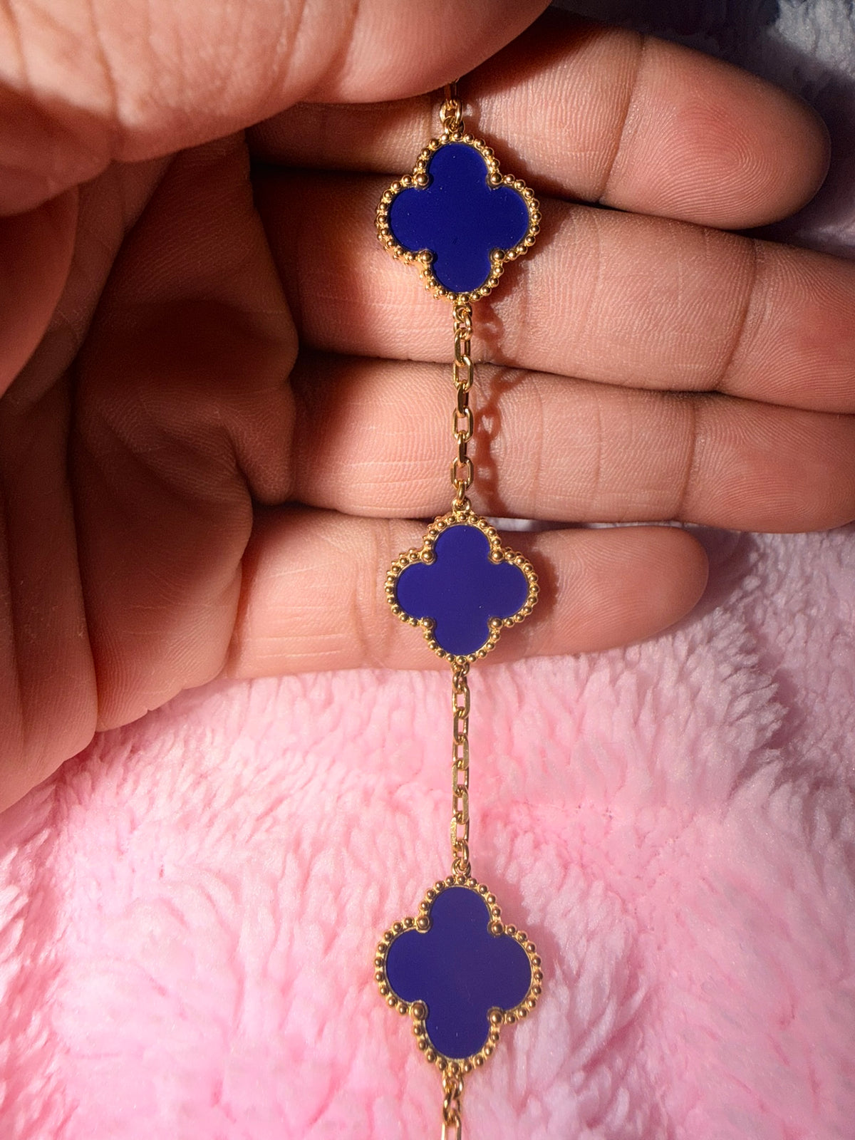 Deep Purple Kolorful Klover Bracelet - 15mm