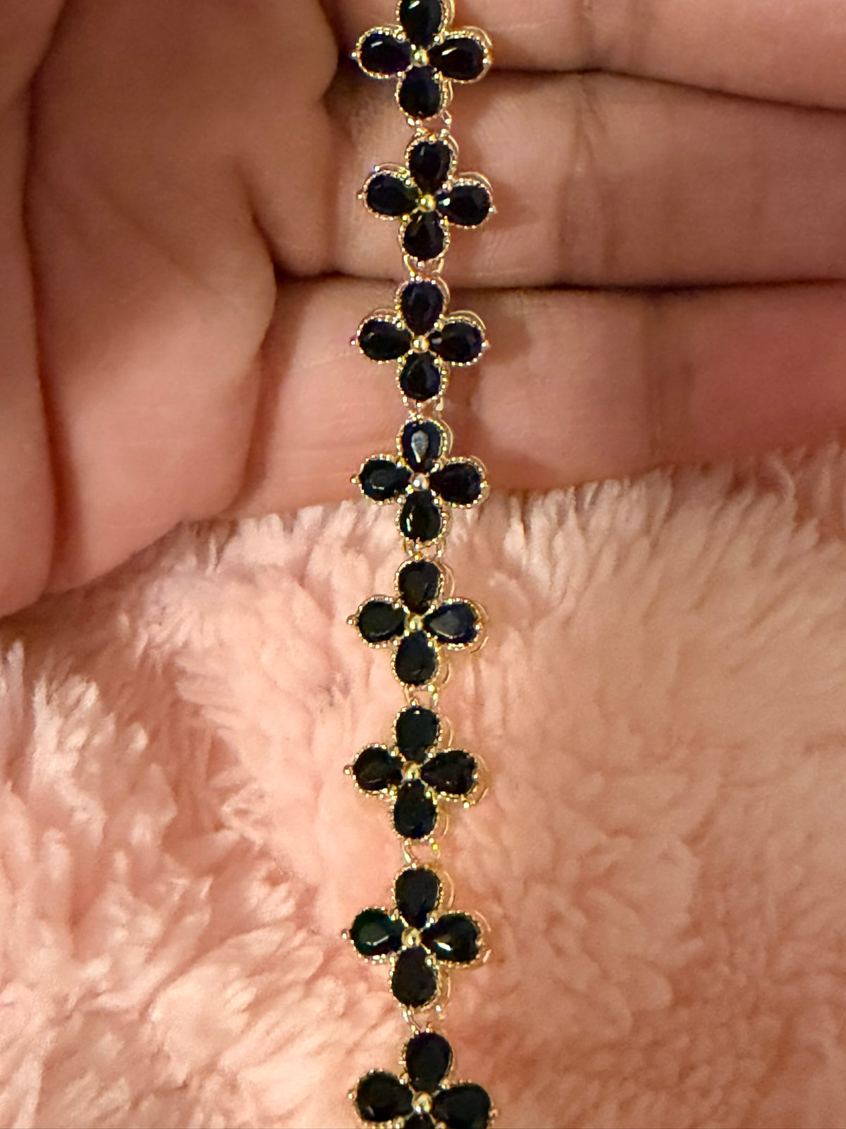 Winter Noir Kustum Klover Bracelet – 10mm